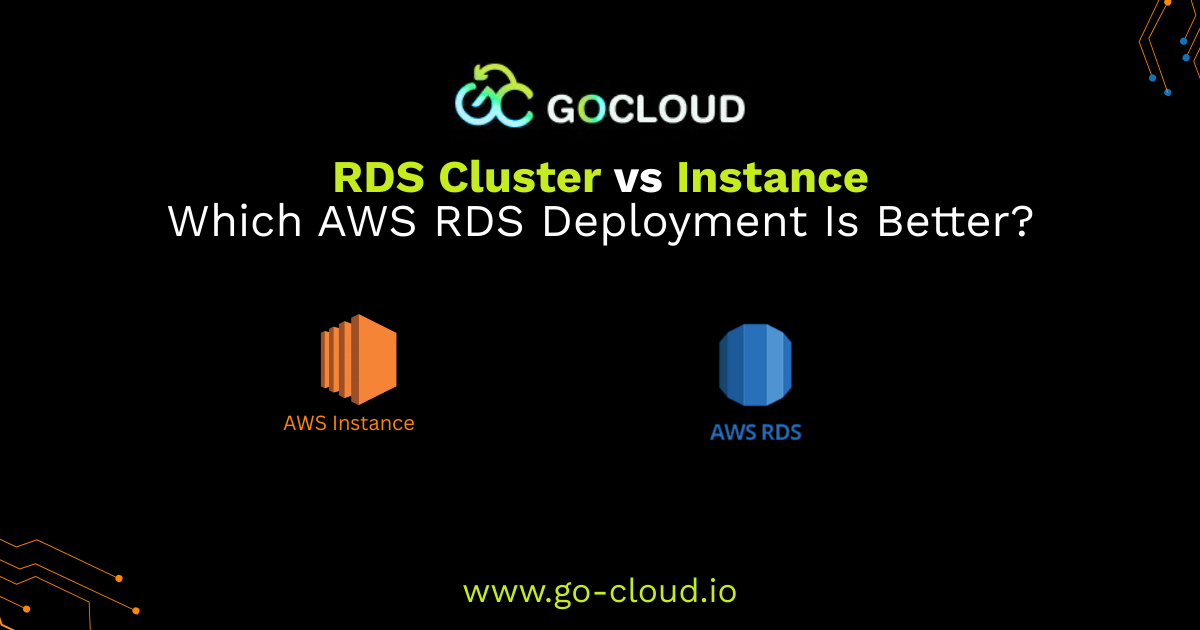 RDS Cluster vs Instance